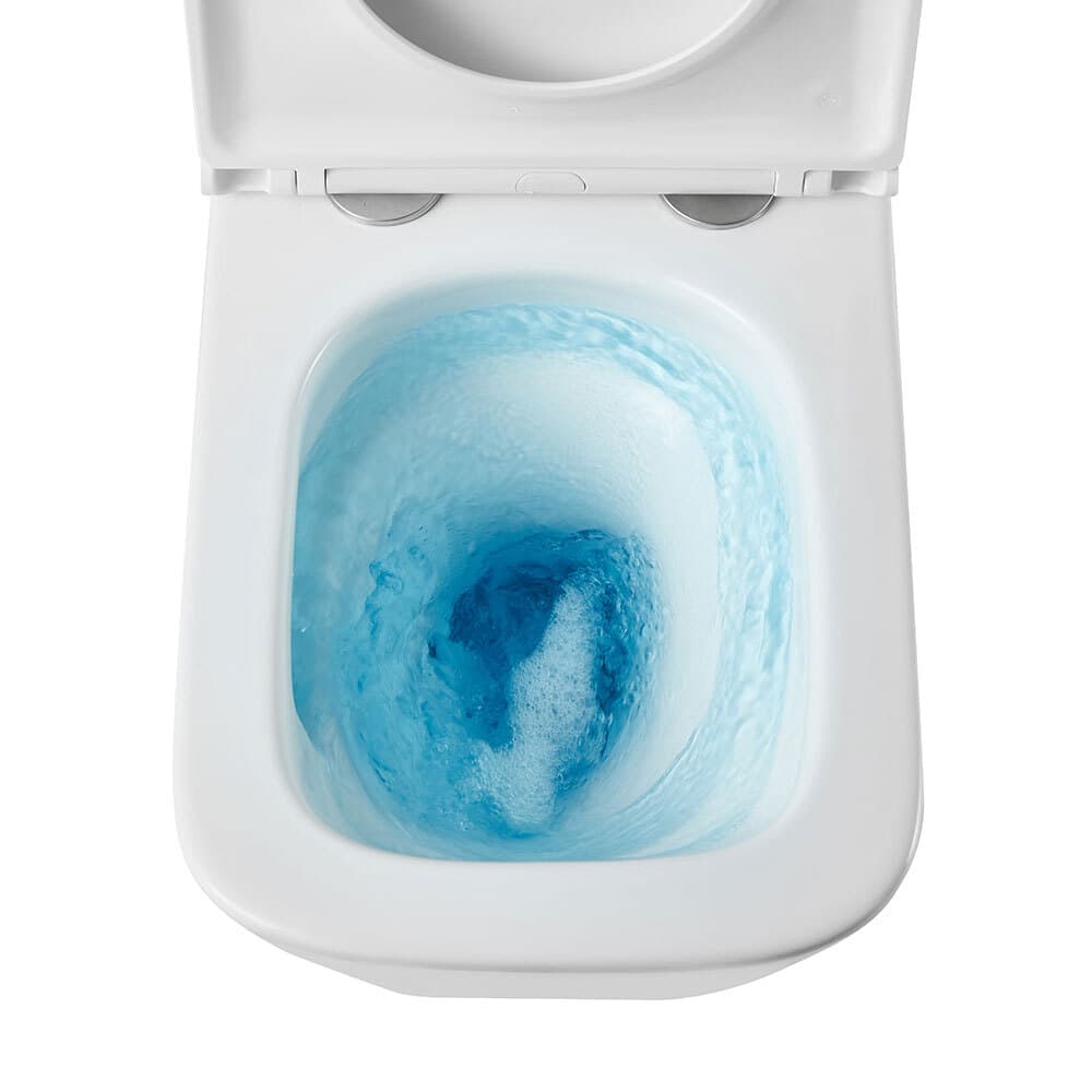 Set Vas WC suspendat Tornado 3.0 Rimless Florence-S alb ceramica cu capac Soft Close 49x36x36cm
