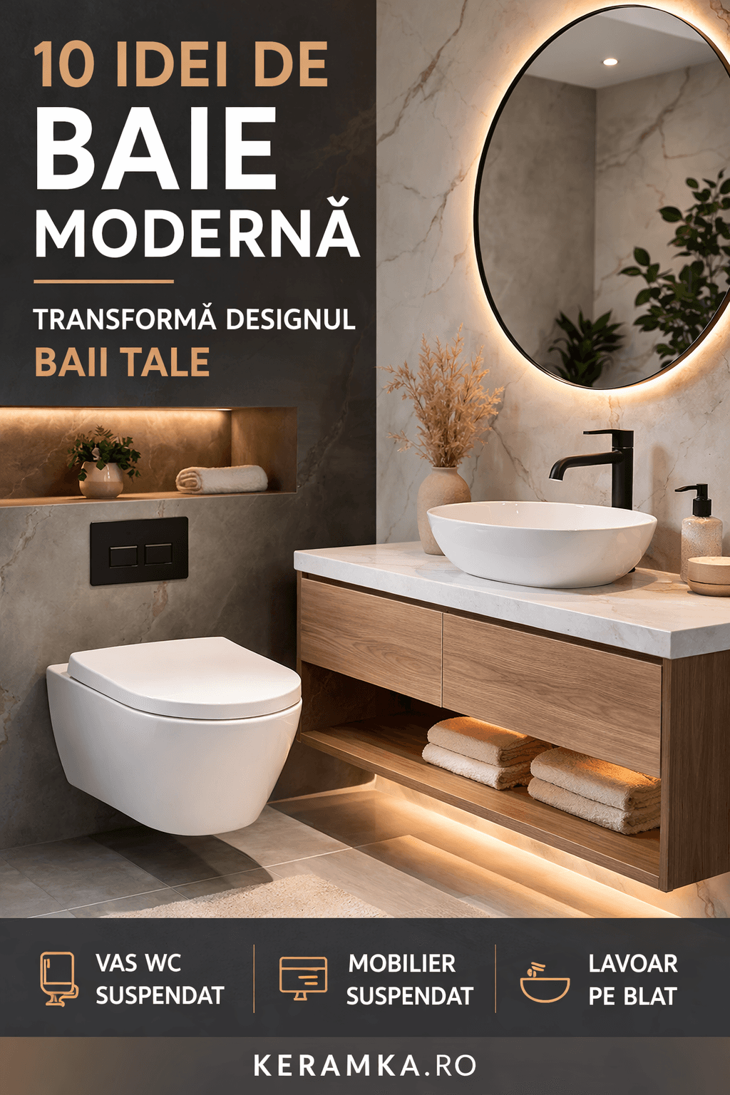 10 idei de baie modernă pentru un design elegant în 2026